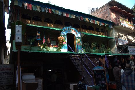 The Little Buddha Cafe. Awesome rooftop, awesome green tea.