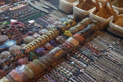 Shopping in Palolem = Bangles galore
