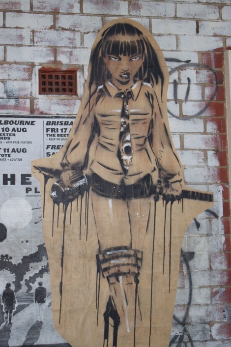 Woolstores Again - and once more not technically graffiti art but I like it - so its being included ;)