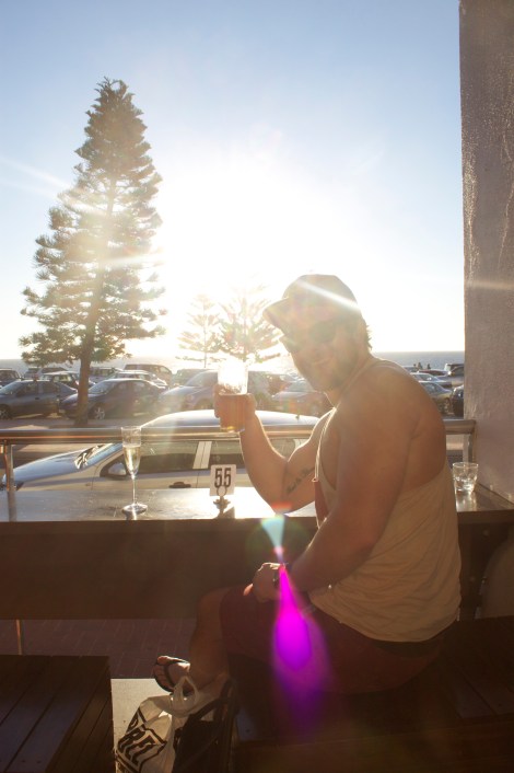 Another artwork: 'Homosapien avec Biere'