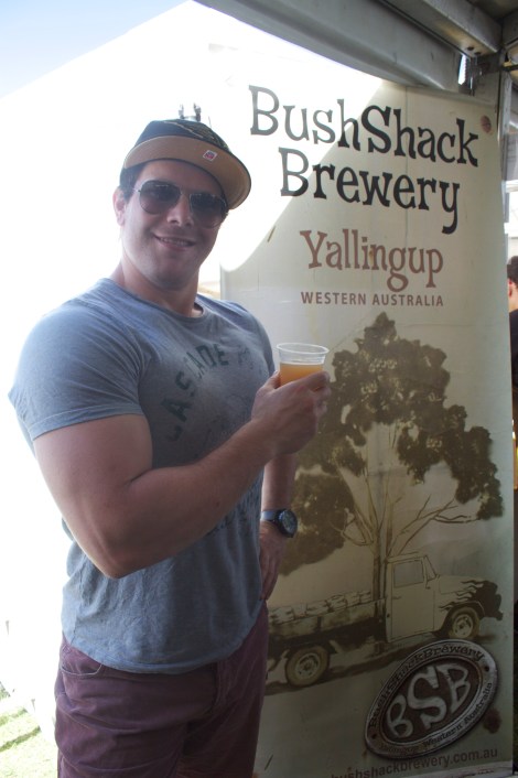 Bushshack Brewery made a fantastic strawberry beer. Yum!