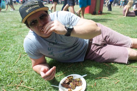 Full plate of meat for $20. 