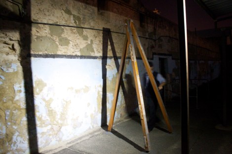 Every good prison needs a whipping post. As you do.