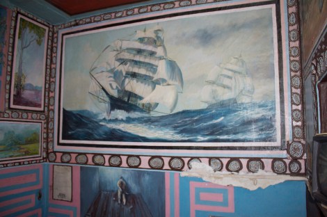 A sample of some of the pretty incredible art adorning the walls...