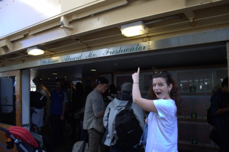 My excitement for boats has no bounds...