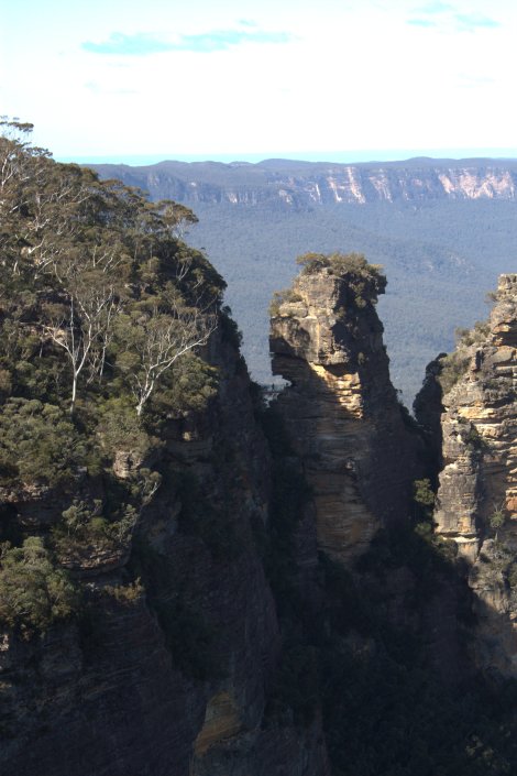 If you see the little bridge.. that's where we walked across!